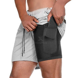 กางเกงขาสั้นออกกำลังกายคุณภาพสูงแบบสบายๆ เป็นมิตรกับสิ่งแวดล้อม สำหรับสโมสรกีฬา วิทยาลัย องค์กร แบรนด์ดัง ระบายอากาศได้ดี แห้งเร็ว - Product Image 4