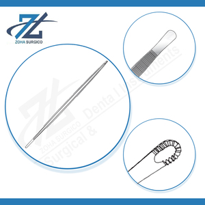 Fórceps de disección rusos de alta calidad con extremo fenestrado Fabricación de acero inoxidable quirúrgico de 150mm de largo en Pakistán - Product Image 4