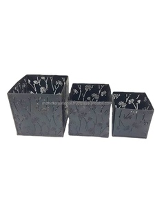 Portavelas votivo de luz de té, mesa de comedor decorativa con diseño de girasol, de Metal votivo para boda y hogar - Product Image 2