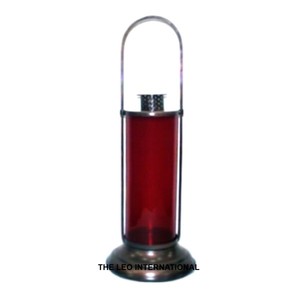 Farol de Pared de Acero Inoxidable con Cristal, Forma Cuadrada, Acabado Bronce, Decoración de Iluminación para el Hogar - Product Image 3