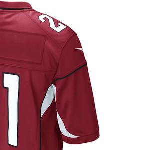 OEM ODM Fabricación de fábrica personalizada Equipo juvenil Fanwear Sublimado Fútbol americano Fan Camiseta de fútbol - Product Image 6