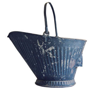 Seau à charbon en métal noir personnalisé, finition enduite, de haute qualité, fait à la main, ensemble de cheminée et accessoires, seau à charbon - Product Image 4