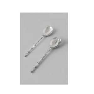 Juego de cubiertos de metal para ensalada, juego de cubiertos de metal de diseño único de acero inoxidable, cubiertos útiles para restaurante y Hotel, cubiertos de alta calidad - Product Image 3