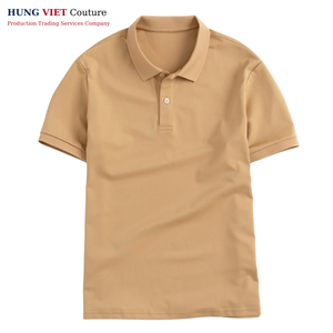 Customizable Breathable <b>Fan</b> Pattern for Polo Shirts Solid Knitted Fabric Made to Order and Plain Dyed - Product Image 5