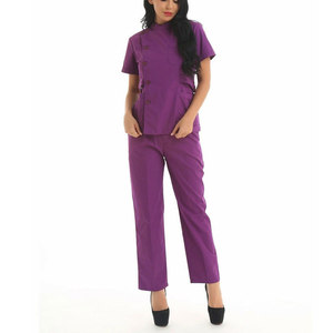 Uniforme Médico de Diseño Moderno para Mujer, Uniforme de Enfermería Elegante, Uniforme Médico de Secado Rápido de Fabricación Profesional - Product Image 3