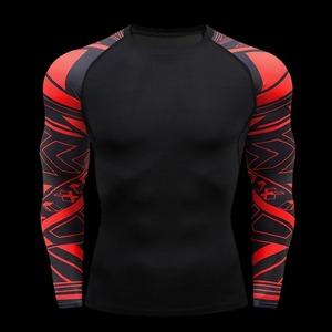 Men's Compression Gym Wear <b>Swim</b> <b>T</b> <b>Shirt</b> Wholesale Men Gym Wear Slim Fit Rash Guard Compression <b>T</b> <b>Shirt</b> - Product Image 6