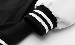 เสื้อแจ็กเก็ตทีมมหาวิทยาลัยสำหรับผู้ชายเสื้อแจ็คเก็ตหนังสำหรับผู้ชายเสื้อแจ็กเก็ตทีมมหาวิทยาลัยออกแบบโลโก้ได้ตามต้องการ - Product Image 6