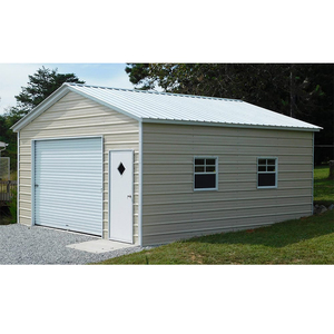 Qingdao SuperM Usine <span class=keywords><strong>Prix</strong></span> Design Moderne Structure En Acier <span class=keywords><strong>Préfabriqué</strong></span> Voiture <span class=keywords><strong>Garage</strong></span> Hangars Kits De Construction En Métal - Product Image 1