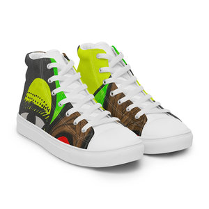 Orisa Ibeji scarpe alte da uomo in tela da passeggio comode solette in cotone per uso autunno estate inverno - Product Image 3