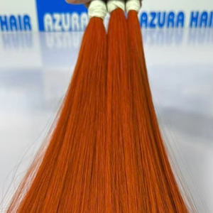 Super calidad 100% extensiones de cabello humano vietnamita colores personalizados a granel muchos tonos onda natural mejor opción para la venta al por mayor - Product Image 1
