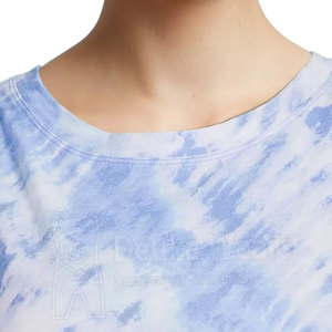 Camiseta sin mangas de cuello redondo para niña, 100% algodón, de secado rápido, con diseño personalizado y estampado tie-dye, para entrenamiento, precio al por mayor. - Product Image 5