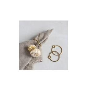 Servilletero de latón de alta calidad, anillo de servilleta de latón, personalización elegante, nueva llegada, mesa simple, decoración del hogar, gran oferta - Product Image 6