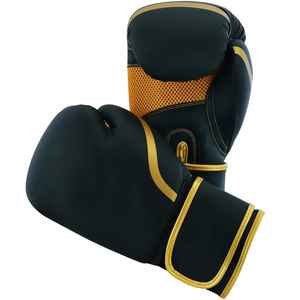 ถุงมือชกมวยแบบมืออาชีพสำหรับผู้ใหญ่ หนังคุณภาพสูง สำหรับใช้ในธุรกิจ ดีไซน์ใหม่ โลโก้กันน้ำ ป้องกันรังสียูวี 14 ออนซ์ - Product Image 4