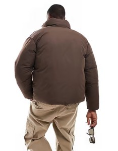 แจ็กเก็ตบอมเบอร์ทรงสลิมฟิตมีซิปสำหรับผู้ชายแจ็กเก็ตขนเป็ดสำหรับผู้ชายดีไซน์ใหม่ - Product Image 5