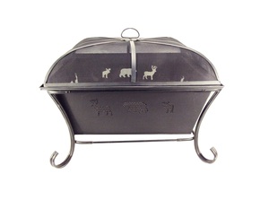 Mosaic Tile <b>Table</b> Fire Pit with BBQ for Indoor & Outdoor Use - Product Image 5