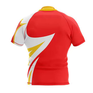 Service OEM Maillot de Rugby Personnalisé Qualité Premium Top Fabricant Vêtements de Sport Respirants pour Équipes et Clubs Ajustable - Product Image 3