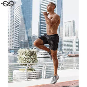 Pantalones Cortos Deportivos para Hombre, Bordados, Ecológicos, Transpirables, Ligeros, de Secado Rápido, con Cierre de Cordón y Bolsillos, para Gimnasio y Entrenamiento - Product Image 4