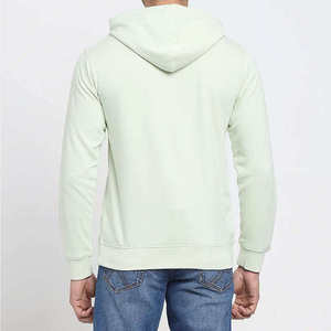Sudadera con capucha gruesa y pesada en blanco, sudaderas con capucha para hombre con hombros caídos, logotipo personalizado, sudaderas con capucha de gran tamaño de Terry francés - Product Image 6