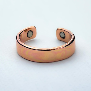 2023 Nouvelle-Zélande 3mm d'épaisseur cuivre Non magnétique Bracelet bracelet magnétique fil de cuivre rustique Simple plaine cuivre Bracelets manchette - Product Image 4