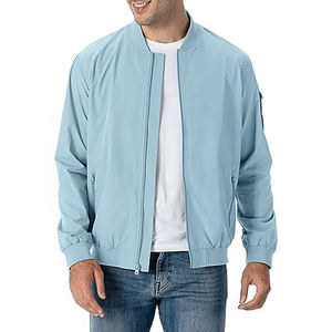 Chaqueta de bombardero para exteriores de motocicleta de estilo callejero de último diseño para hombre, chaqueta de invierno hecha de poliéster/nailon frontal, venta al por mayor baja - Product Image 1
