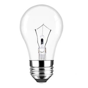 Bombilla para Electrodomésticos 40A15CLR, 40W, 130V, Nueva, Cristal Transparente - Product Image 1