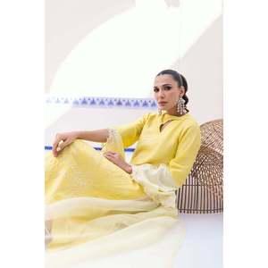 Ensemble chemise et dupatta en mousseline Solana pour le printemps et l'été - Product Image 4