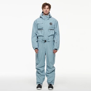 High Quality Men and <b>Women</b> <b>Waterproof</b> Windproof Winter Snow Wear Snowboarding Clothes Warm Breathable One-Piece Snow - Product Image 4