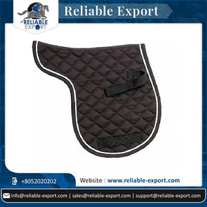 Vente en gros de tapis de selle de cheval tout usage doublure en polycoton design à cru pour usage équestre - Product Image 6