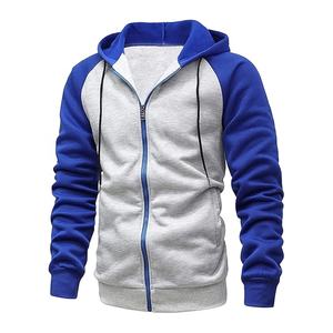 Sweat-shirt à capuche zippé intégral pour homme, sportswear décontracté, 100% coton mélangé polyester, broderie, hiver 2024, OEM - Product Image 6