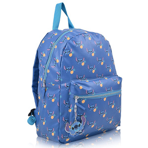 Mochila de poliéster azul unisex, cierre de cremallera impermeable con impresión de logotipo OEM personalizado, la mejor opción para niños y niñas - Product Image 4