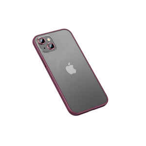 Funda Protectora de Silicona TPU Netzy Retro Morado Oscuro para iPhone 13, Carcasa Delgada y Cubiertas Traseras para A53 y 7 Plus - Product Image 1