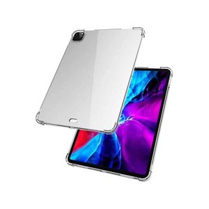 Coque arrière Netzy compatible avec iPad Pro 12.9 2020, protection en silicone anti-choc Nitro, blanche, compatible avec la tablette SAFA, en PU - Product Image 1