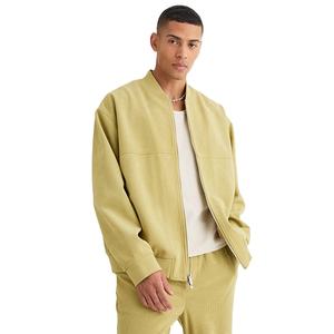 Veste streetwear personnalisée à manches longues, coupe classique, vente en gros, veste décontractée longue pour hommes, vêtements confortables pour hommes - Product Image 4