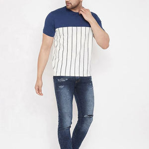 T-shirt pour hommes, tenue décontractée personnalisée, nouveau design, t-shirts 100% coton pour vente en ligne, vente en gros - Product Image 2