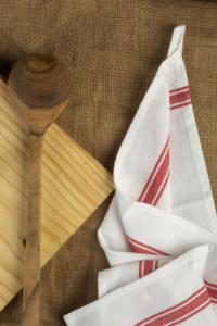 Toalla de algodón 100%, paquete de 12 tiras Vintage, tema de cocina de Golf, Color rojo para uso doméstico en la playa, patrón tejido a cuadros para niños - Product Image 6