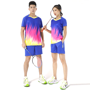 เครื่องแบบ100% เล่นปิงปองและแบดมินตันโพลีเอสเตอร์สำหรับผู้ชายและผู้หญิงระบายอากาศได้ดีไซส์ใหญ่พิเศษ - Product Image 2