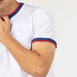 เสื้อยืดแฟชั่นสำหรับผู้ชายดีไซน์ใหม่ล่าสุดเสื้อยืดแนวสตรีทเสื้อยืดผ้าฝ้าย100% พิมพ์โลโก้ตามสั่ง - Product Image 5