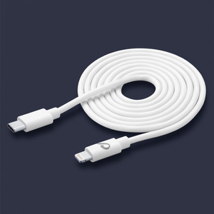 Cavo <span class=keywords><strong>Lightning</strong></span> POWER CABLE Certificato <span class=keywords><strong>Apple</strong></span> Mfi Bianco <span class=keywords><strong>2m</strong></span> USBDATAC2LMFI2MW - Product Image 3