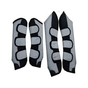 Bottes d'expédition de chevaux personnaliser le logo OEM vente chaude bottes équestres bien en forme en tissu solide imprimé - Product Image 6