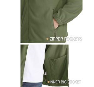 Chaquetas de lana de invierno para hombre de diseño personalizado de alta calidad 2024, chaquetas gruesas cálidas para hombre - Product Image 6