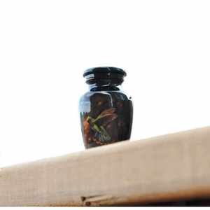 Urna cilíndrica de Halloween de aluminio Premium con diseño rústico Capacidad de 1-2L Hecho EN LA India Proveedor y exportador de alta calidad - Product Image 2