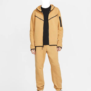 Pantalons de survêtement et sweat à capuche Jogging Homme Costumes Hommes Survêtement Flare Baggy Personnalisé Respirant Regular Fit Survêtements en coton pleine longueur - Product Image 1