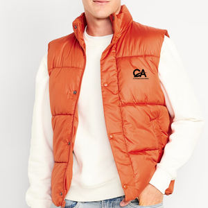 Haute Qualité À La Mode Hiver Vers Le Bas Puffer Gilet À Capuche Gilet Demi Veste Sans Manches pour Hommes Puffer Gilet pour Hommes - Product Image 1