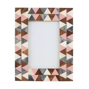 Cadre photo carré en résine pour la maison, artisanat, décoration de table, peintures de paysages, présentoir, cadeaux écologiques et durables - Product Image 3