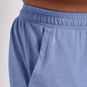 High Street Style grande taille vêtements pour hommes Shorts coton respirant taille élastique couleur unie été décontracté hommes vêtements de sport courts - Product Image 4