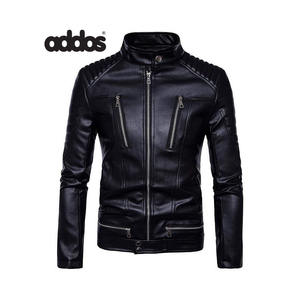 Nouveauté Veste en cuir de haute qualité pour hommes à vendre veste en cuir personnalisée vêtements décontractés veste en cuir pour homme - Product Image 1