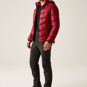 Pakistan Manufacturer Supply New Design Simple Blank Solid Color Custom Waterproof Winter Puffer Jacket for <b>Men</b> - Product Image 5