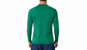 Camiseta de Compresión para Hombre con Estampado de Transferencia de Calor Personalizado, Diseño OEM, Material de Spandex/Nylon, Manga Larga, Alta Calidad - Product Image 2