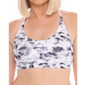 Custom Logo <b>Backless</b> Crop Sports <b>Bra</b> Simple Halter Neck Design Slim Fit Reversible for Yoga Fitness Training Workout Plus Size - Product Image 1