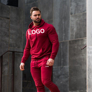 Temporada de otoño, venta al por mayor, suéter de gran tamaño liso en blanco, suéter con capucha de lana de algodón de invierno para hombre, chándales con cremallera completa - Product Image 6